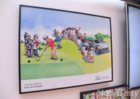 [포토] 케빈 칼의 '리브 브릴리언트' 캠페인 카툰 광고