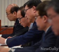 [포토] 환경노동위원회 참석한 각 부처 장차관