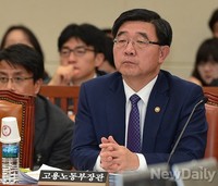 [포토] 환경노동위원회 참석한 이기권 고용노동부장관