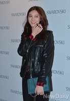 [포토] 가죽재킷 입은 차예련 상큼한 미소