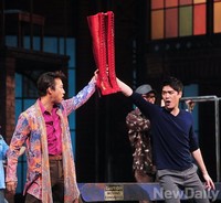 [포토] '킹키부츠' 오만석과 윤소호, 룰라와 찰리