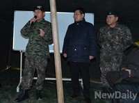 [포토] 남양주 땅굴시추 결과 발표에 참석한 김민석 대변인