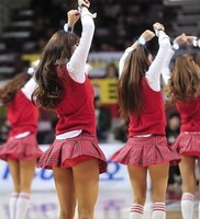 [포토] 교복입은 치어리더 등장?