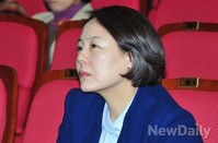 [포토] 영화 다이빙벨 국회 상영 찾은 임수경 의원