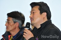 [포토] 영화 다이빙벨 질의응답 가지는 이상호