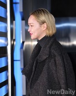 [포토] 상의원 시사회, 이혜정 '금빛 헤어'