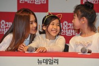 [포토] 모녀 같은 강혜정과 아역들