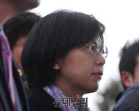 [포토] 대심판정 들어서는 통진당 이정희 대표