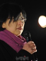 [포토] 발언하는 통합진보당 이정희 전 대표