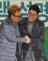 [포토] MBC맨 '박명수-김성수' KBS서 절친인증