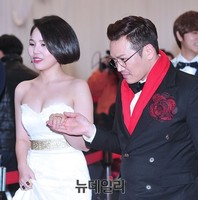 [KBS연예대상] MC딩동, 알리 에스코트 하며 입장