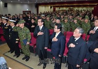 [포토] 故한주호 준위 동상 제막식에 참석한 관계자