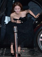 [SBS연기대상] 세단에서 내리는 우아한 한예슬