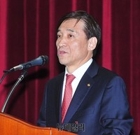 [포토] 신년 인사하는 이주열 한국은행 총재