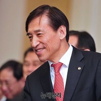 [포토] 한국은행 시무식 참석한 이주열 총재
