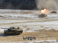 [포토] 기동사격하는 K-1전차