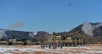 [포토] 자주포12문 동시 발포