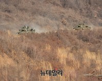 [포토] 기동하는 K-1 전차