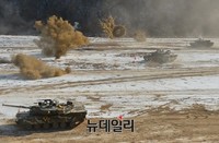 [포토] 거점점령하는 K-1 전차