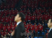 [프로농구] SK농구관람 온 SK그룹 신입사원