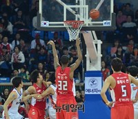 [프로농구] SK 헤인즈, 빗나간 자유투