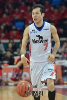 [프로농구] 드리블하는 인천전자랜드 박성진