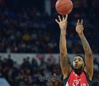 [프로농구] 자유투에 집중한 SK 코트니 심스