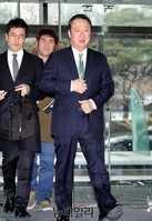 [포토] 신년인사회 참석하는 박용만 두산 회장