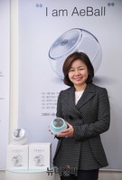 [포토] 소형공기청정기 '돌풍' 몰고온 에어비타 이길순 대표