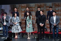 [포토] 인사하는 영화 쎄시봉 출연배우들