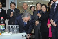 [포토] 새누리당 서울시당 신년인사회 찾은 마산 이주영 의원