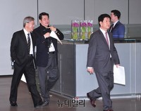 [포토] 밝은 표정의 삼성그룹 사장단