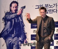 [포토] 존윅 홍보차 방한한 키아누리브스