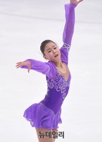 [포토] 채송주 '우아한' 프리스케이팅 연기