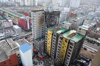 [포토] 화마가 휩쓴 의정부 사고 현장