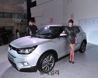 [포토] 쌍용자동차, 소형 SUV '티볼리' 공식 출시