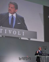 [포토] 마힌드라 회장, 쌍용차 '티볼리' 출시행사 참석