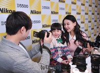 [포토] 니콘, 신제품 DSLR 'D5500' 및 렌즈 2종 발표