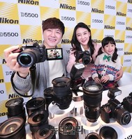 [포토] 니콘, 휴대성과 편의성 높인 DSLR 'D5500' 발표