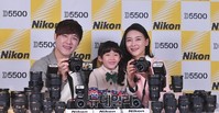 [포토] 니콘, 신제품 DSLR 'D5500' 및 렌즈 2종 발표