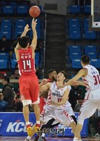 [프로농구] 서울SK 최부경의 슛