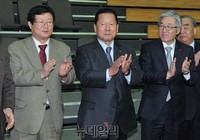 [포토] 체육계 신년 인사회 참석한 '설훈-김정행-김종덕'