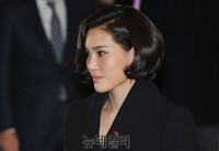 [포토] 만찬장으로 들어서는 이서현 제일모직 사장