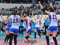 [여자프로배구] 도로공사, GS칼텍스에 풀세트 접전 승리