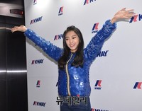 [포토] 씨스타 보라, 밝은 표정의 만세