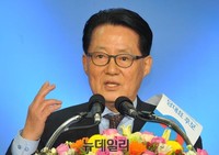 [포토] 지지호소하는 박지원 당대표 후보