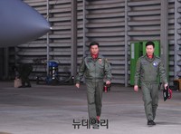 [포토] '소어링 이글' 훈련중인 29전대 이범철 전대장