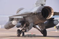 [포토] 공군 '소어링 이글 훈련' 전투기 40대 투입