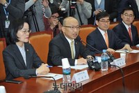 [포토] 새누리당 원내대표실 찾은 문형표 장관