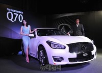 [포토] 인피니티, 5년만에 차세대 '더 뉴 인피니티 Q70' 출시